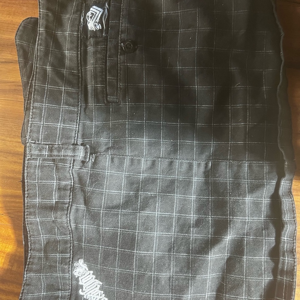 Metal Mulisha plaid skirt